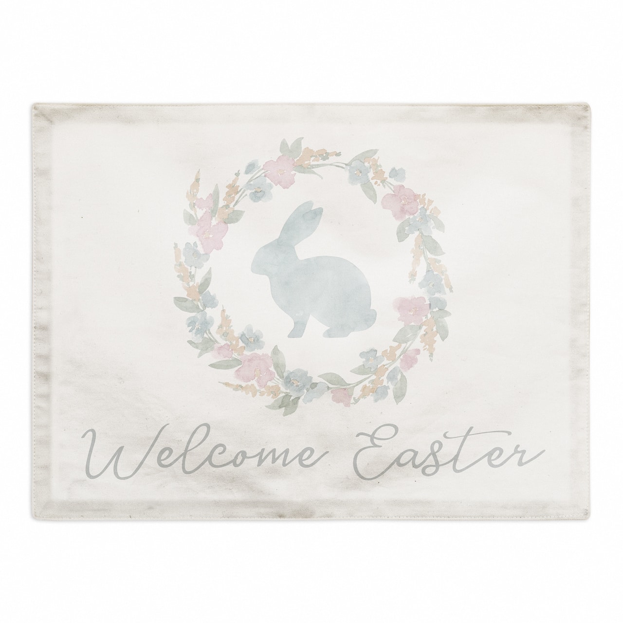Easter Wreath KAM 2 18" x 14" Poly Twill Placemat